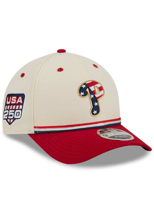 New Era Philadelphia Phillies CREAM 2026 4th of July 9FORTY M