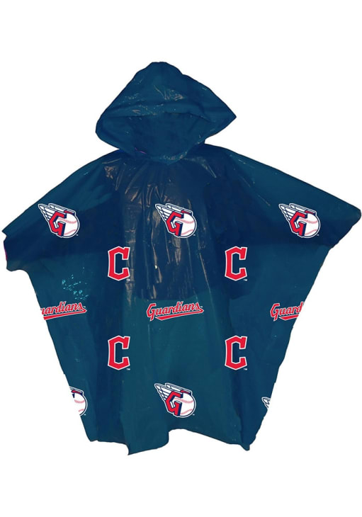 Cleveland Guardians NAVY Lightweight Poncho - 7590448