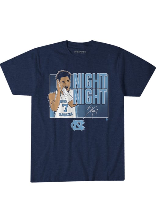 Seth Trimble North Carolina Tar Heels NAVY Night Night Short