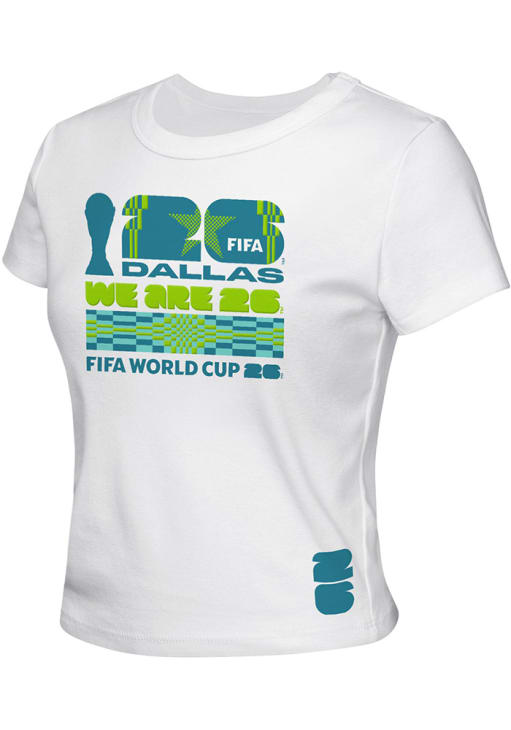 FIFA Dallas Womens White Baby T-Shirt - 760077981