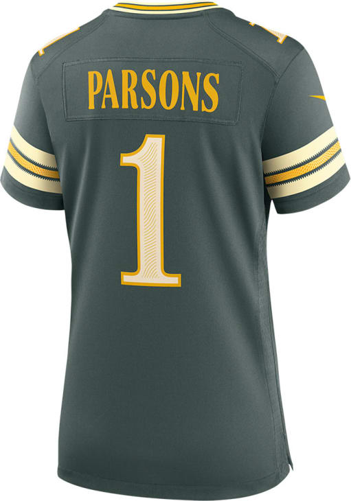 Micah Parsons Womens Green Bay Packers DARKGREEN Rivalry Football