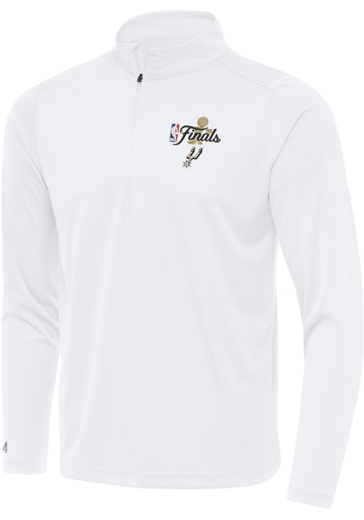 ウェア Spurs #1 NBA Finals AUGmaeJersey48 Antigua San Antonio Spurs Mens White 2026 NBA Finals Tribute