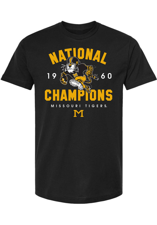 Missouri Tigers BLACK 1960 College Football National Champions