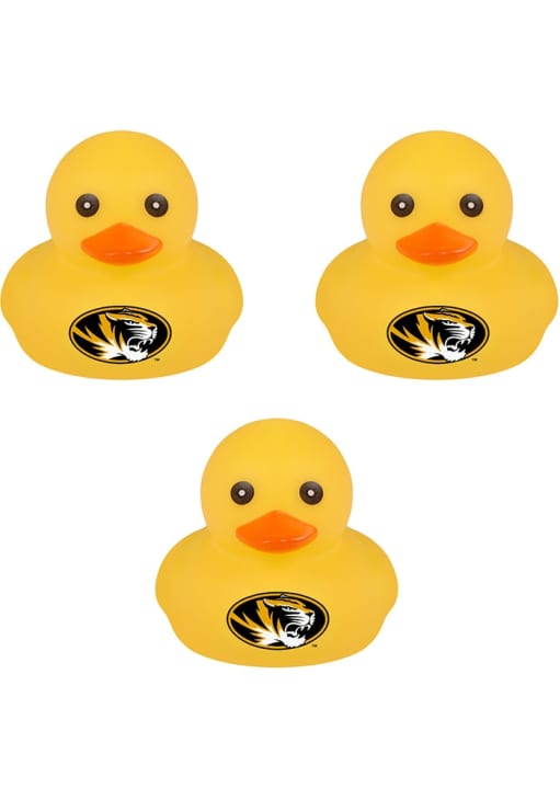 Missouri Tigers BLACK 3pk Rubber Duck - 77988978
