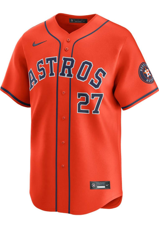Jose Altuve Houston Astros Mens ORANGE Alt Limited Baseball Jersey