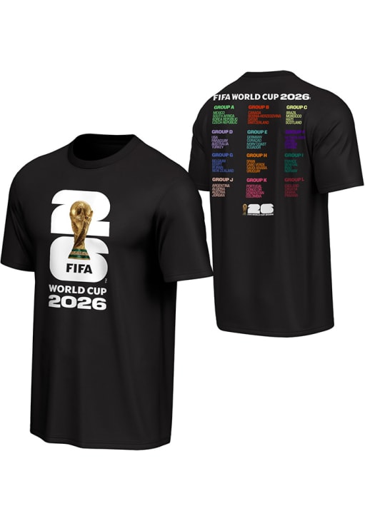 FIFA BLACK Bracket Short Sleeve T Shirt - 80057389