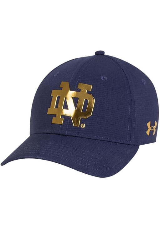 Notre Dame Fighting Irish Mens Sideline Armourvent Stretch NAVY