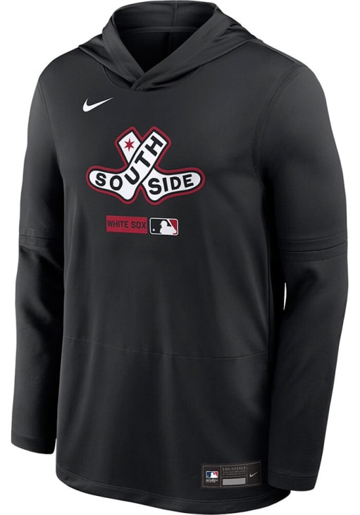 Nike Chicago White Sox Mens BLACK Authentic Collection City