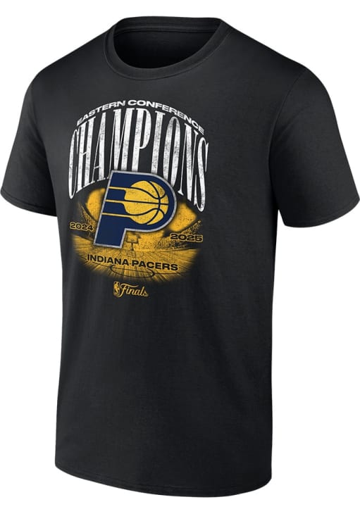 ウェア Champion NBA Indiana Pacers Indiana Pacers BLACK 2025 Conference Champions Playoff Box Out
