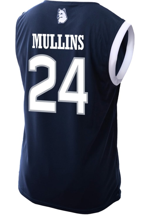 Braylon Mullins Mens NAVY UConn Huskies NIL Basketball Jersey