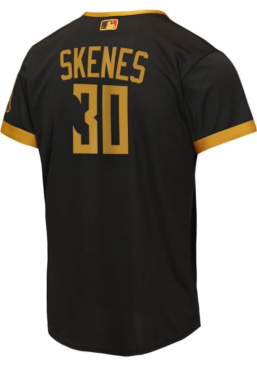 Pittsburgh Pirates Paul Skenes Youth BLACK City Connect Home Run