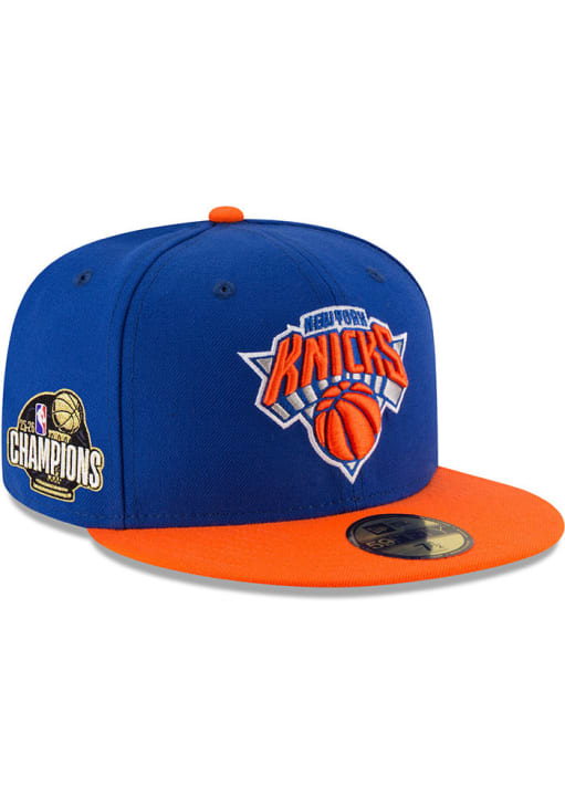 New York Knicks Mens 2026 NBA Finals Champions Two-Tone Side Patch