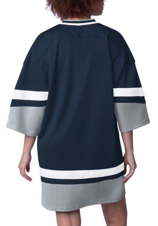 Dallas Cowboys Womens NAVY Slap Shot Dress - 81711812