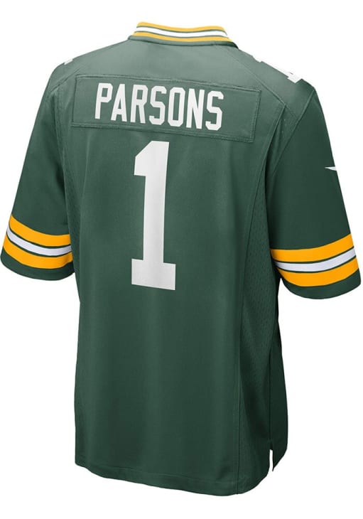 Micah Parsons Green Bay Packers DARKGREEN Home Jersey - 8178261
