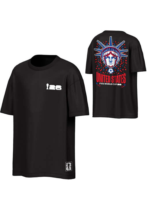FIFA USA BLACK World Cup 26 Rally Short Sleeve T Shirt - 8236277