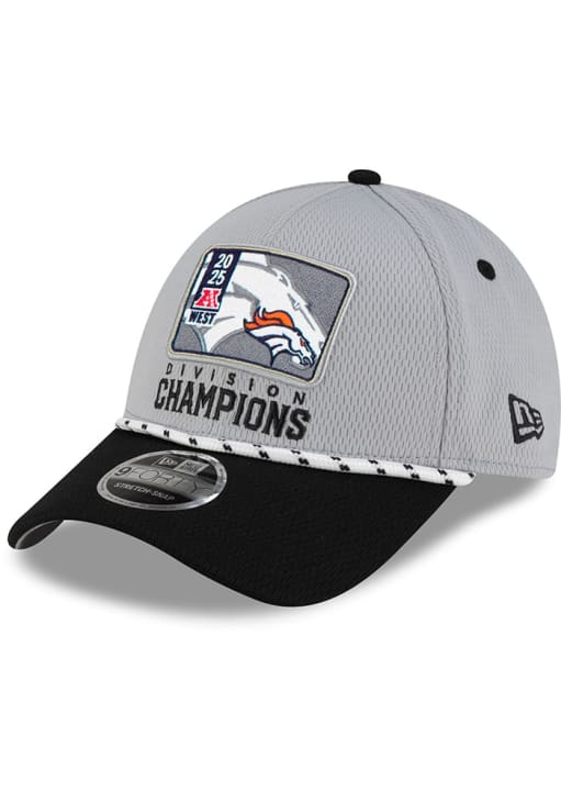 New Era Denver Broncos LIGHTGREY 2025 Division Champions 9FORTY