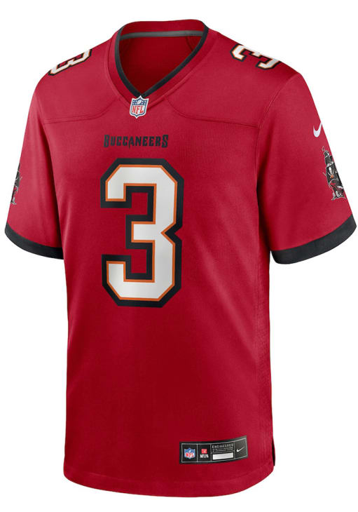 Rueben Bain Jr Tampa Bay Buccaneers Red Home Jersey - 85068348