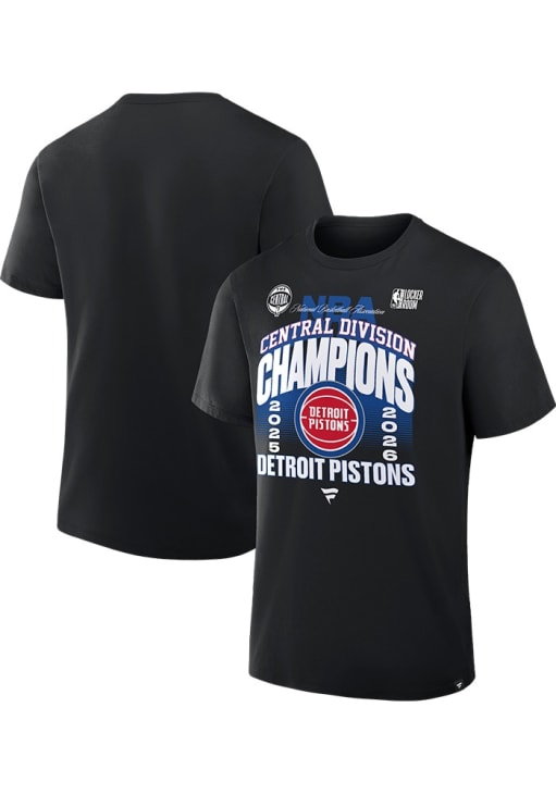 Detroit Pistons BLACK 2026 Division Champions Locker Room Short