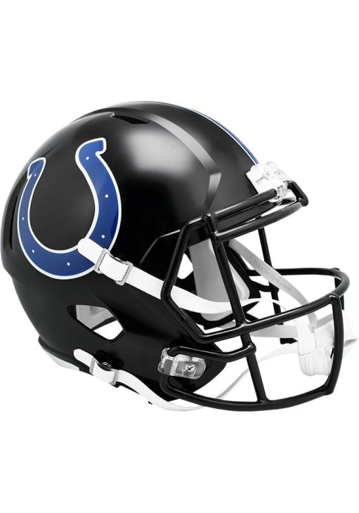 colts football helmets Indianapolis Colts BLUE On Field Alternate Full Size Football Helmet