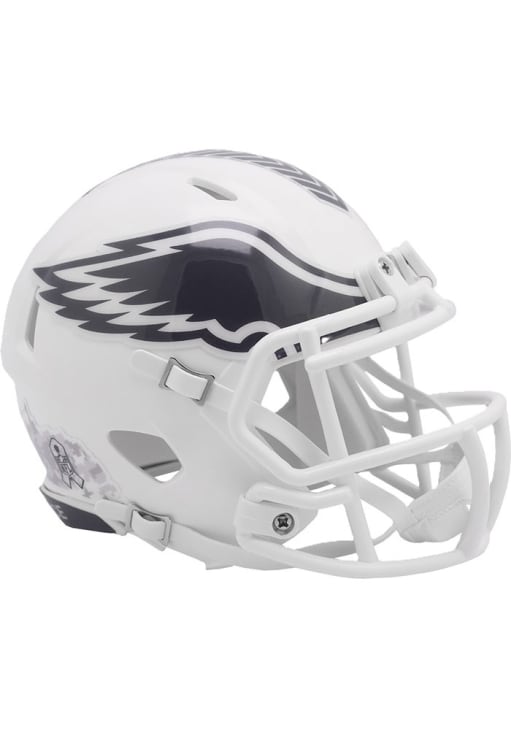 eagles football helmets youth Philadelphia Riddell Speed Mini Helmet this is a smart addition that blends team heritage with collector appeal Philadelphia Eagles Retro Replica Speed