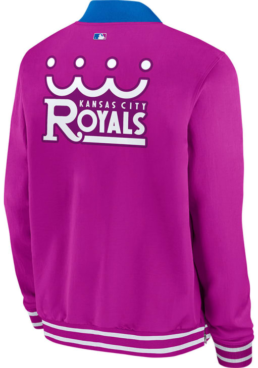 Nike Kansas City Royals Mens PURPLE Authentic Collection City