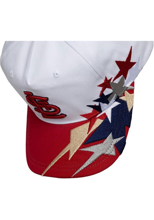 Mitchell and Ness St Louis Cardinals White Shooting Stars