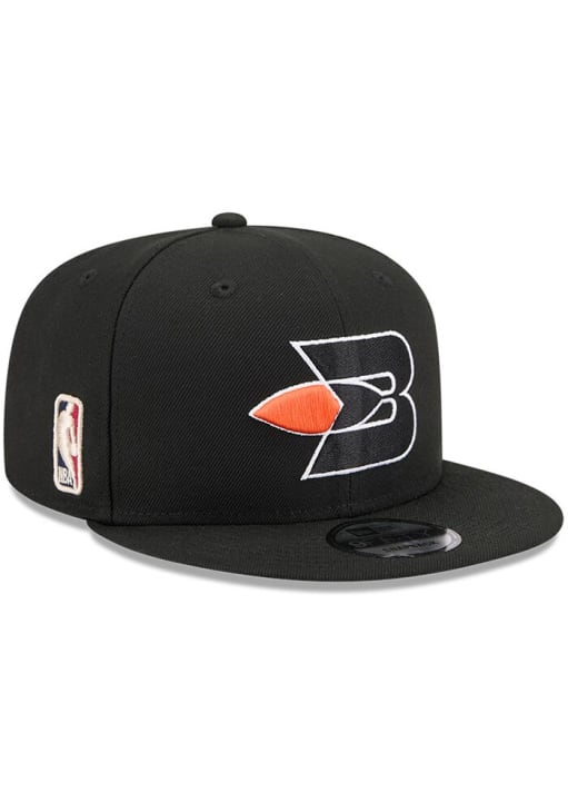 Buffalo Braves New Era BLACK Hardwood Classic 9FIFTY Snapback Hat