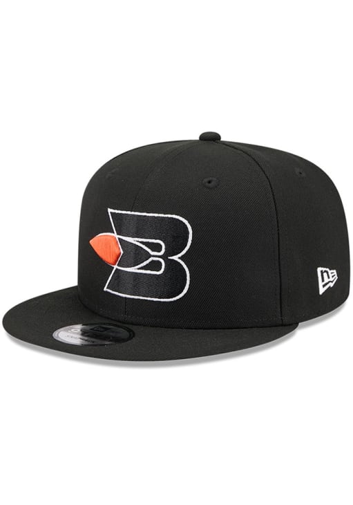 Buffalo Braves New Era BLACK Hardwood Classic 9FIFTY Snapback Hat