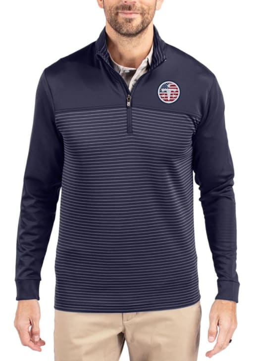 Tennessee Titans Mens NAVY Americana Traverse Stripe Big and Tall