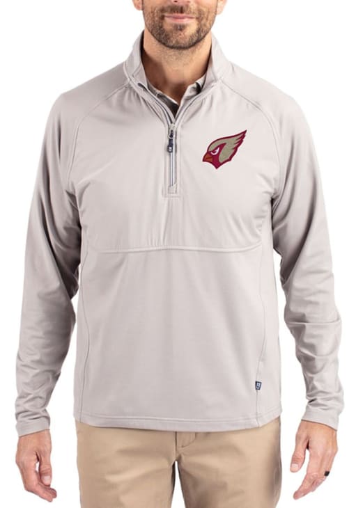 Cutter and Buck Arizona Cardinals Mens LIGHTGREY NFL Rivalries