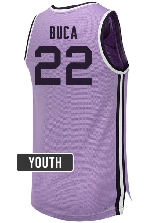 Dorin Buca Youth LAVENDER K-State Wildcats NIL Name And Number
