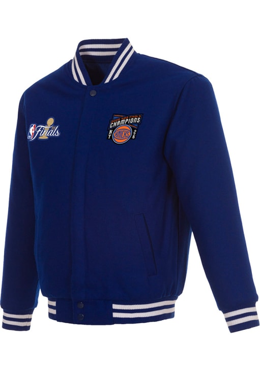 New York Knicks Mens Reversible 2026 Finals Champions ROYAL Medium