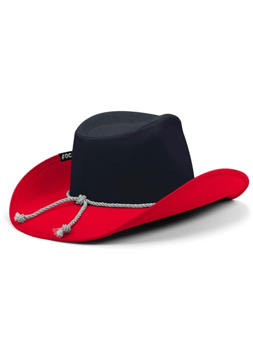? HOUSTON TEXANS COWBOY HAT ? Forever Collectibles Houston Texans NAVY Two-Tone Cowboy Hat  main image 3
