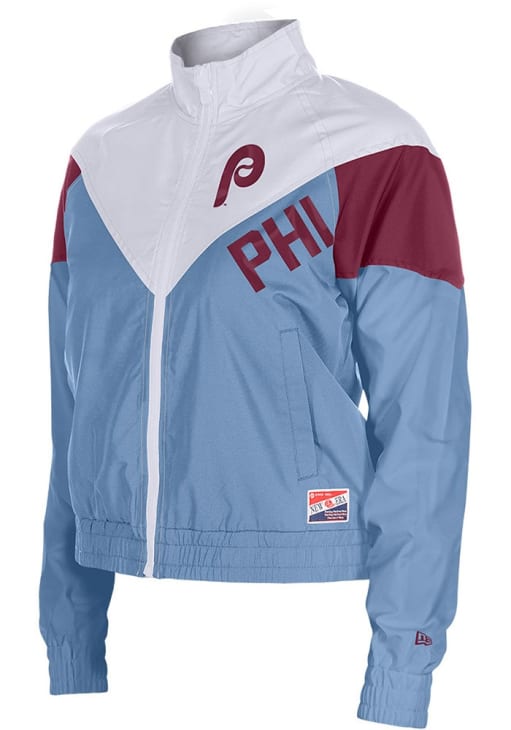 Philadelphia Phillies New Era Womens LIGHT BLUE Cropped Light