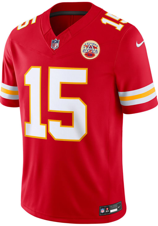 Patrick Mahomes Kansas City Chiefs Mens Red Home Limited Football