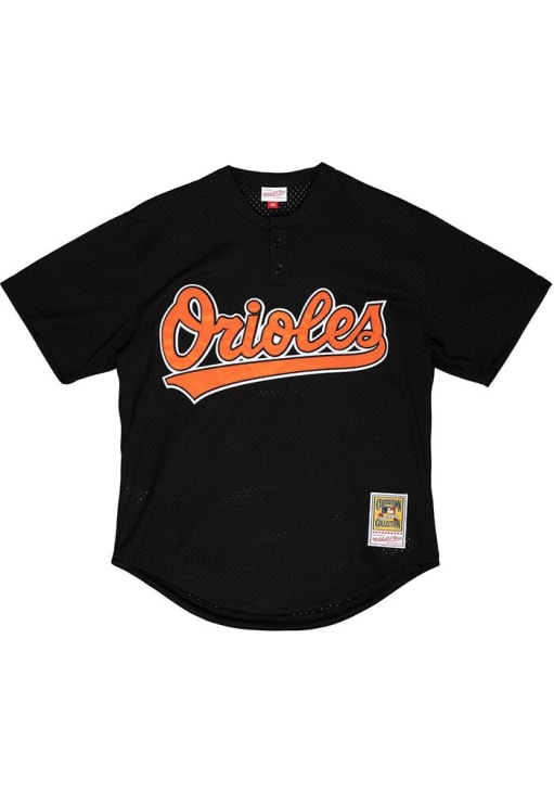 Baltimore Orioles Cal Ripken Jr Mitchell and Ness BLACK 1997