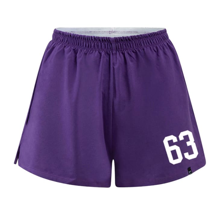 Hype and Vice Womens PURPLE K-State Wildcats P.E. Shorts - 908855932