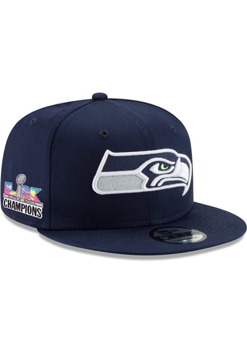 Seattle Seahawks New Era NAVY Super Bowl LX Champion Side Patch
