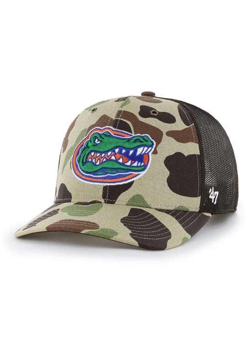 47 Florida Gators CAMO Carhart Duck Camo Trucker Adjustable Hat