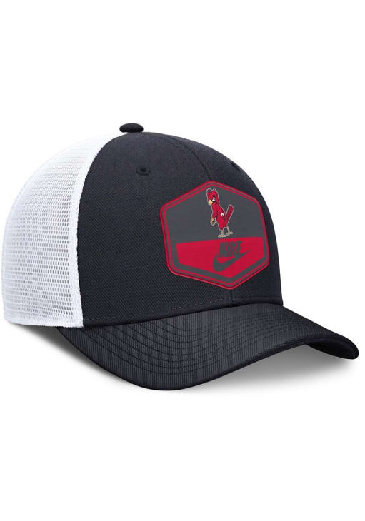 NIKE ピガール　8キャップ ニューエラ Nike St Louis Cardinals NAVY Cooperstown Rise Trucker Adjustable