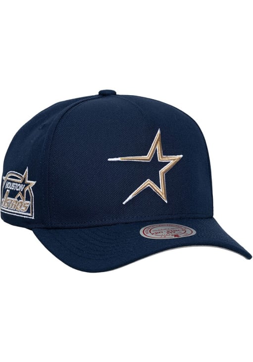 Mitchell and Ness Houston Astros NAVY Double Clutch Pro Pinch