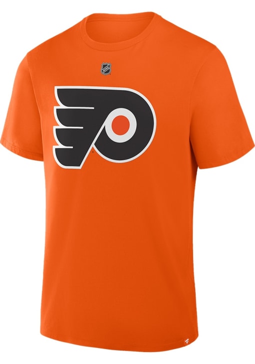 Trevor Zegras Philadelphia Flyers ORANGE Authentic Stack Short