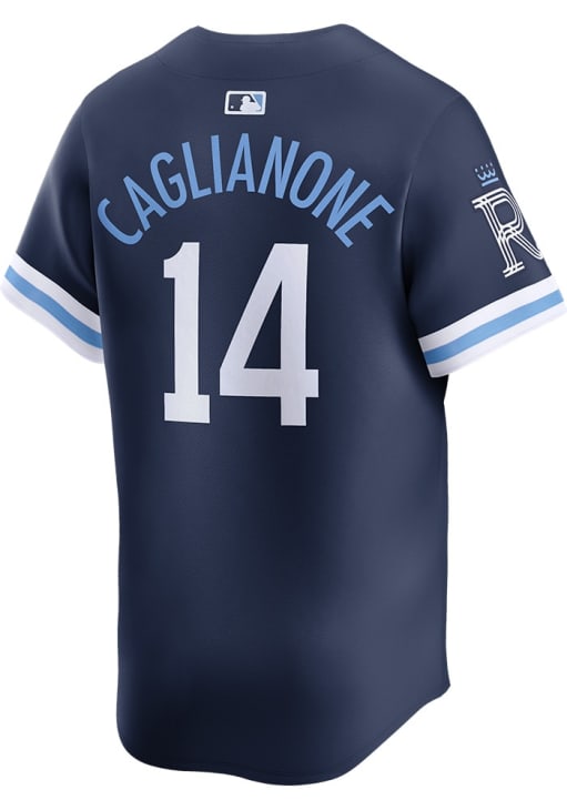 Jac Caglianone Kansas City Royals Mens NAVY City Connect Limited