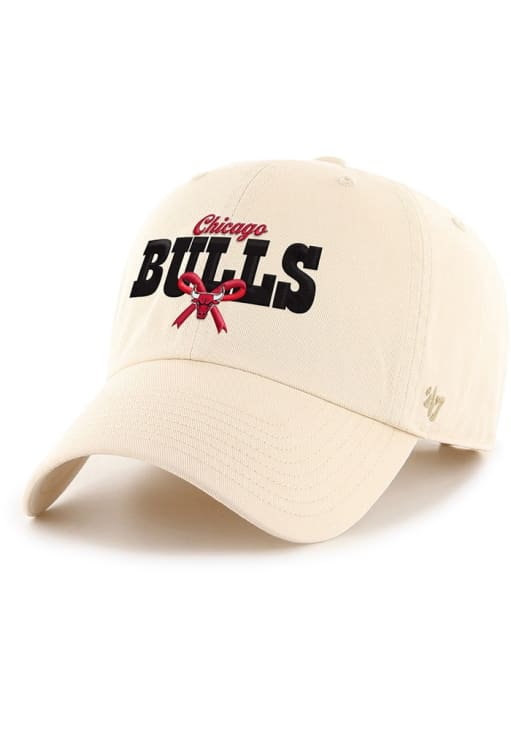 Chicago Bulls 47 Womens White Bow Stack Clean UP Adjustable  display picture 2