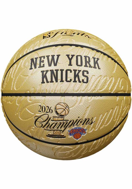 【新品未使用】New YORK KNICKS CHAMPIONS New York Knicks GOLD 2026 Finals Champions Basketball - 942306452