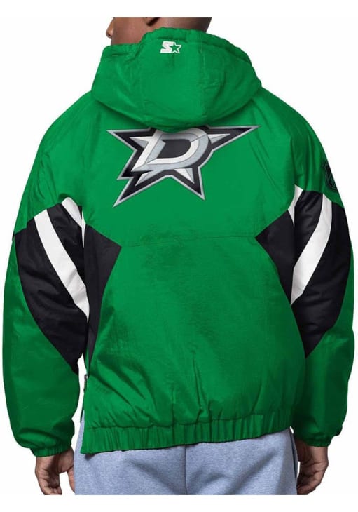 Starter Dallas Stars Mens The Line Up BLACK Pullover Jackets