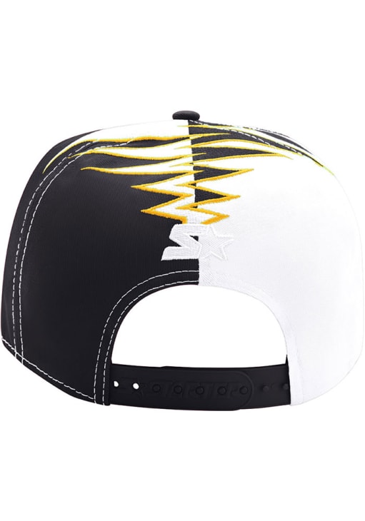 Pittsburgh Penguins Starter BLACK 1996 Shockwave Snapback Hat