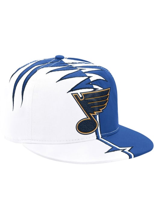 St Louis Blues Starter BLUE 1996 Shockwave Snapback Hat - 9436141