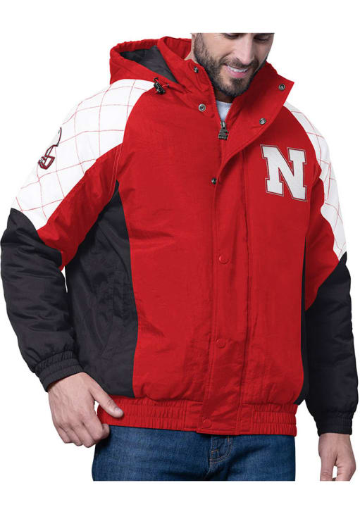 Starter Mens Red Nebraska Cornhuskers All Time Pro Full Winter