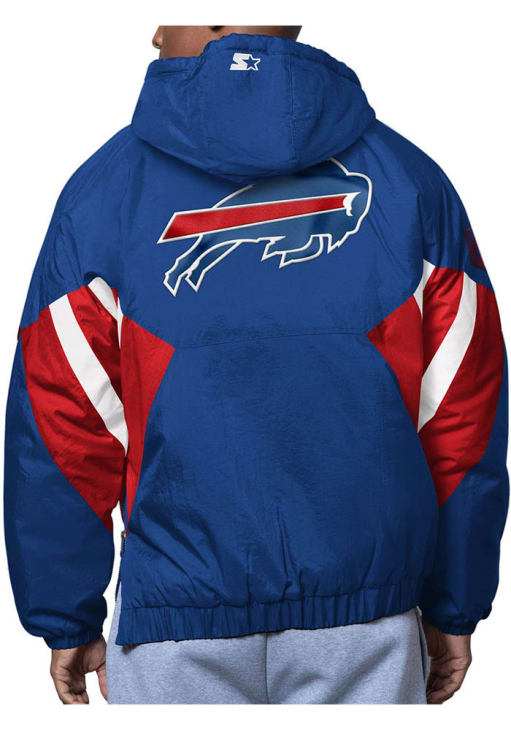 Starter Buffalo Bills Mens The Line Up ROYAL Pullover Jackets